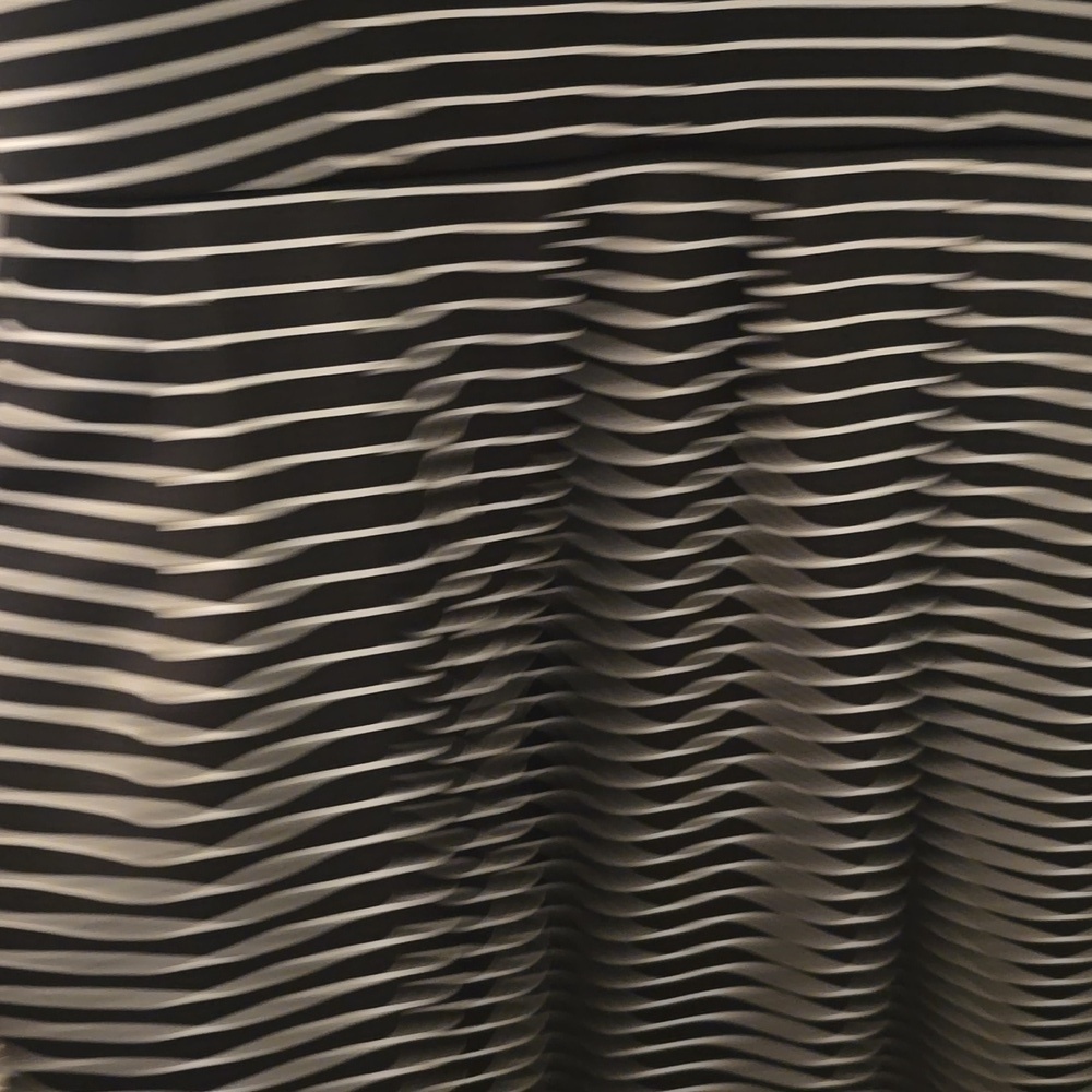 Mi Ami Black and White Striped Dress With Pockets, Size S (0816) - Picture 3 of 8